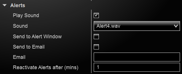 NinjaTrader Integration 52 NinjaTrader Integration - Alerts