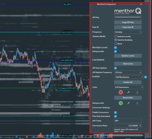 Bookmap Integration Guide - MenthorQ