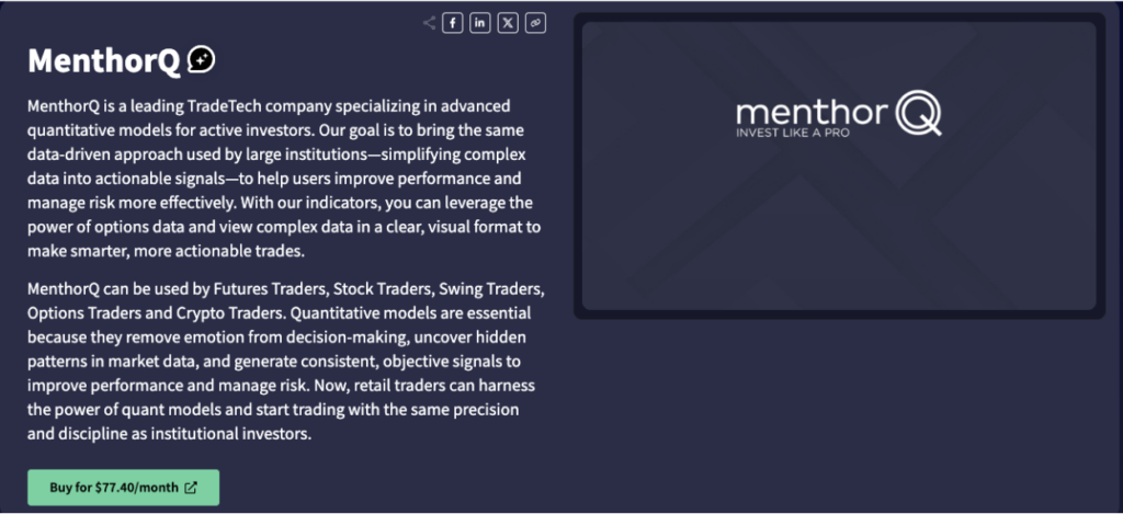 MenthorQ's TrendSpider Indicators