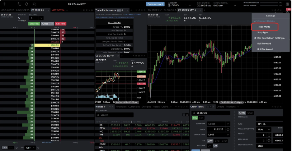 NinjaTrader Platform