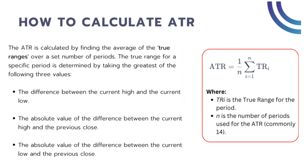how to calculate atr