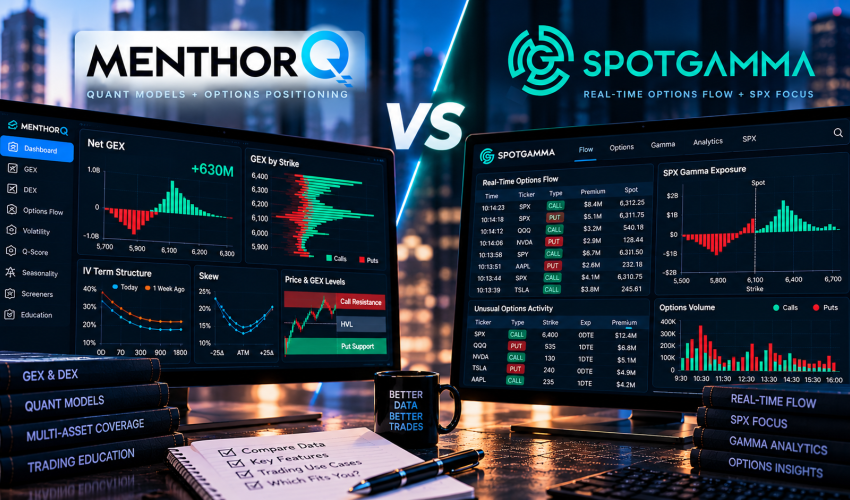 MenthorQ vs SpotGamma: Which Options Data Platform Fits Your Trading?