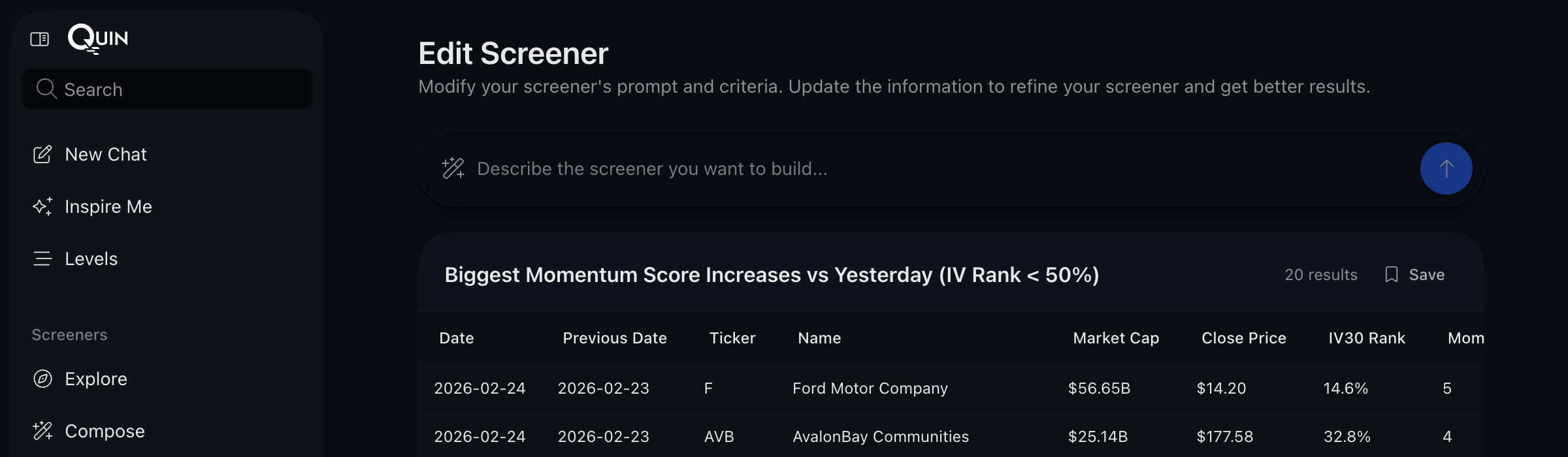 Home - biggest momentum score f92005a3